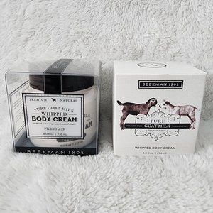 NEW & SEALED - Beekman 1802 Goat Milk Whipped Body Cream (LOT of 2)